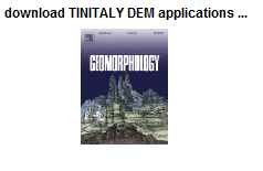 Geomorphology applications